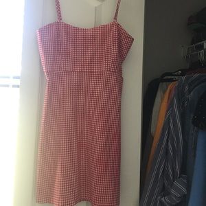 Brandy Melville Red Gingham Dress
